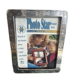 Vtg Photo Star Rotary Photo Showcase Designer Series 50 Prints Capacity Sealed